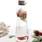 Şeffaf Cam Matara Premium 750cc