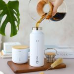 Qmatara Beyaz Termos Mug Set 500 ml