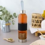 Demlikli Cam Matara 500 ml