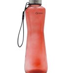 Clear Kırmızı Cam Matara Premium 750cc